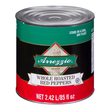 Image of COM: Pepper Red Roasted Whole - 6 x 2.42 Litres